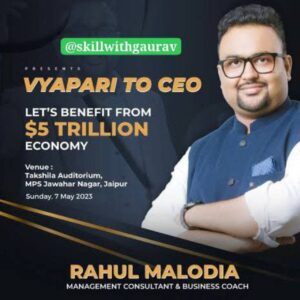 Rahul malodia vyapari to ceo course
