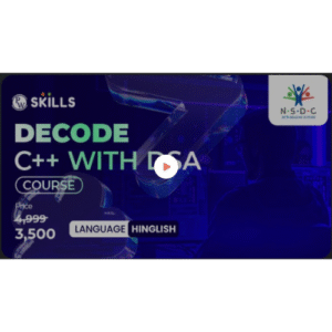 DECODE DSA with C++ 2.0